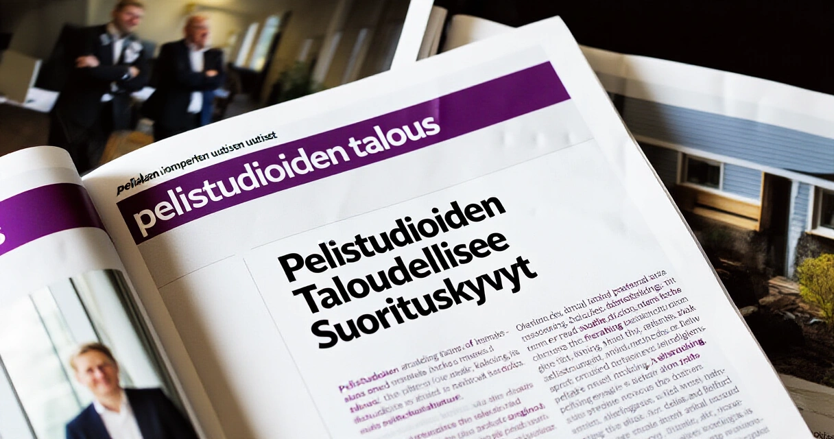 Pelistudioiden Taloudelliset Suorituskyvyt