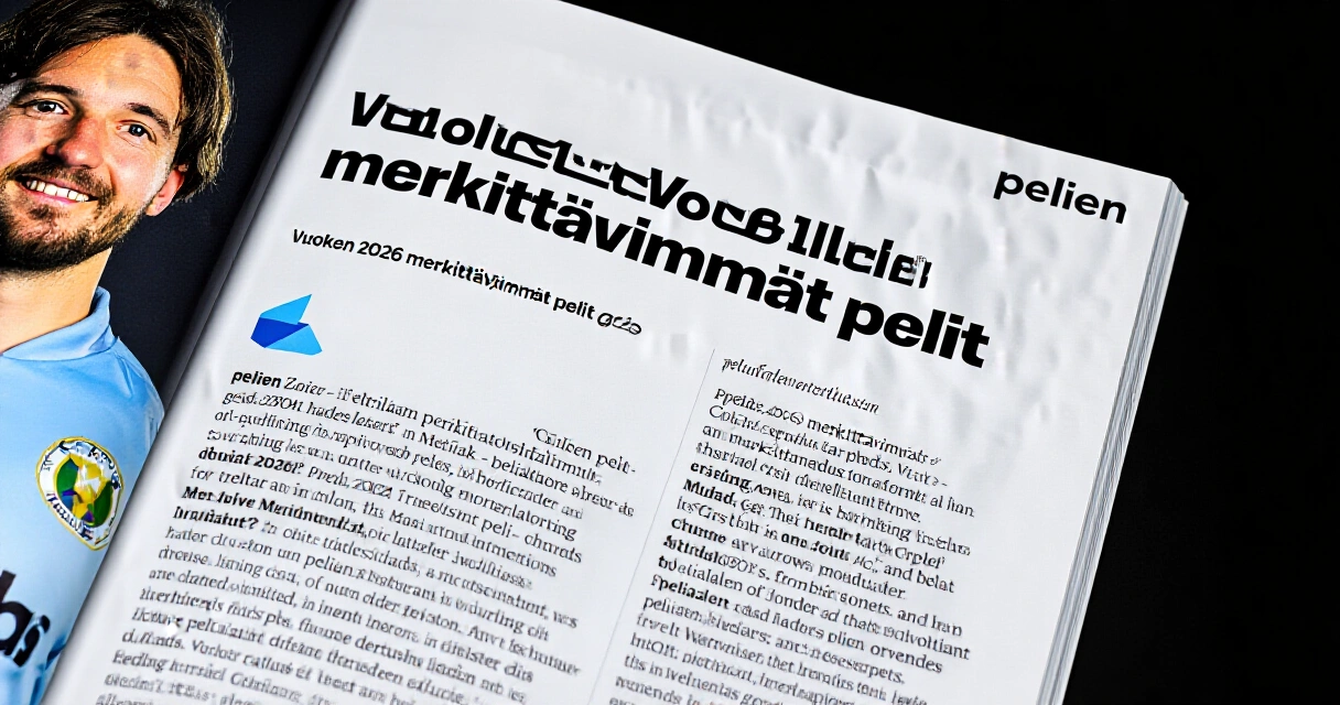 Vuoden 2026 merkittävimmät pelit