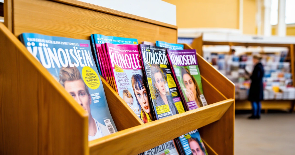Suomalaisia viikkolehtiä kioskilla Helsingissä