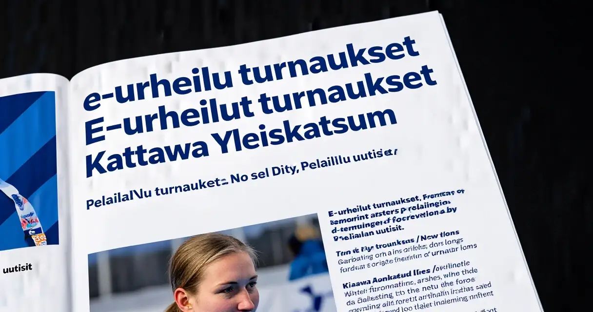 E-urheiluturnaukset: Kattava Yleiskatsaus